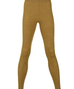 Dames Legging Merino Wol Engel Natur Kleur Safraan Maat 38/40 - Medium
