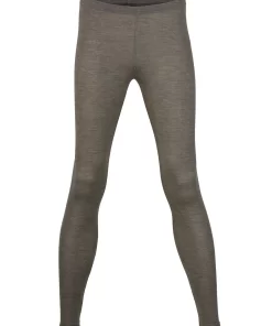 Dames Legging Zijde Wol Engel Natur Kleur Walnut Maat 34/36 - Small