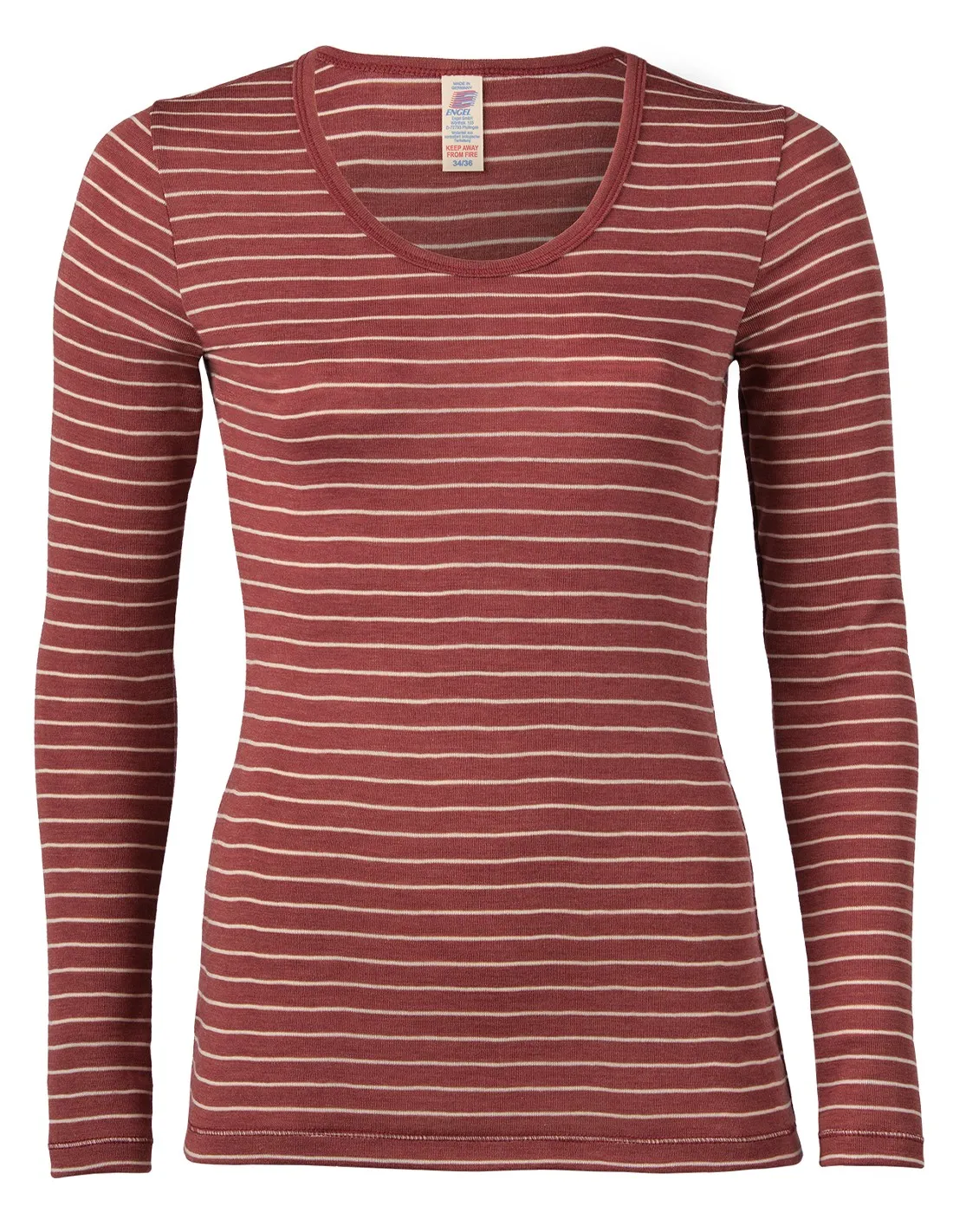 dames-shirt-gestreept-lange-mouw-zijde-wol-engel-natur