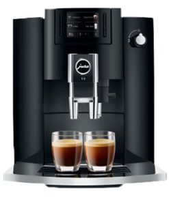Jura E6 Piano Black (EC) + Waardebon €50