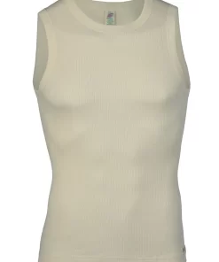 Heren Hemd Katoen Engel Natur Kleur Gebroken wit Maat 46/48 - Medium