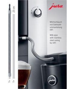 Jura Melkslang met roestvrijstalen ommanteling HP1