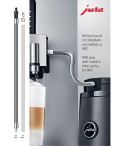 Jura Melkslang met roestvrijstalen ommanteling HP2