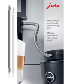 Jura Melkslang met roestvrijstalen ommanteling HP3