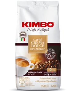 Kimbo koffiebonen CAFFE CREMA DOLCE 100% (1kg)