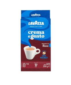 Lavazza Crema e Gusto RICCO (250gr gemalen koffie)