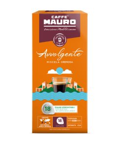 Caffè MAURO ESE servings Avvolgente (18 stuks)