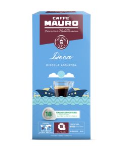Caffè MAURO ESE servings DECA (18 stuks) - HOUDBAARHEID 08-2025