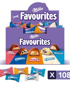 Milka FAVOURITES Mix (108stuks)