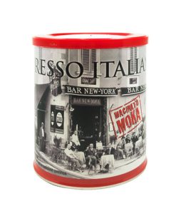 Caffè NEW YORK Macinato MOKA Tin (250gr gemalen koffie)