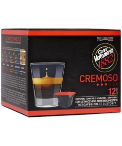Caffè Vergnano Atlantis CREMOSO capsules compatibel Nescafé DOLCE GUSTO apparaten (12 st)
