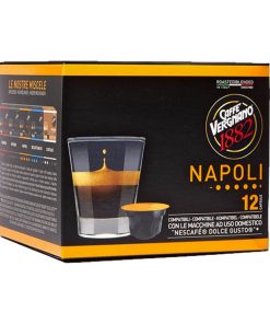 Caffè Vergnano Atlantis NAPOLI capsules compatibel Nescafé DOLCE GUSTO apparaten (12 st)